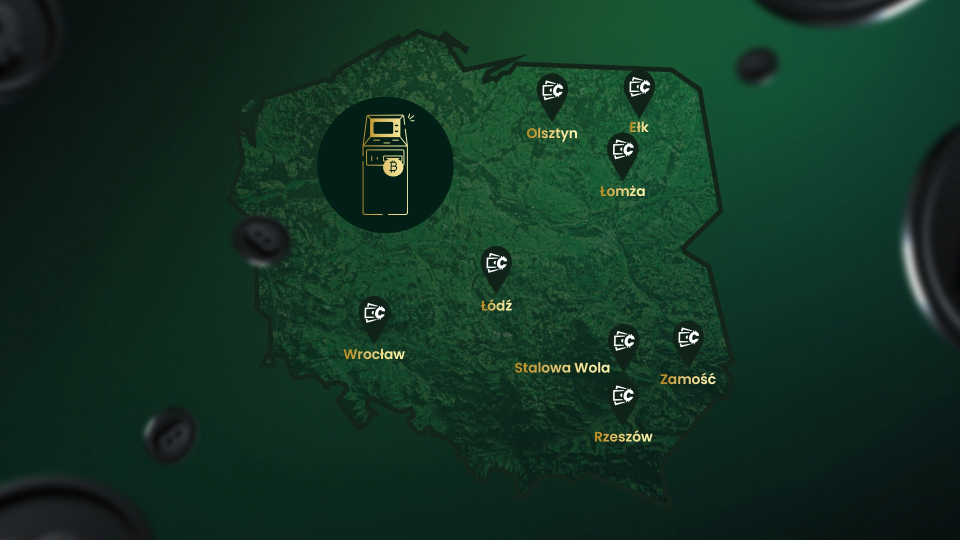 Mapa kantorów